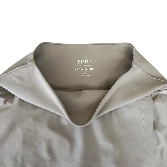 Abercrombie & Fitch YPB sculptLUX Lined Wrap Skirt Skort Size XS Sand Taupe Tan - Picture 3 of 10